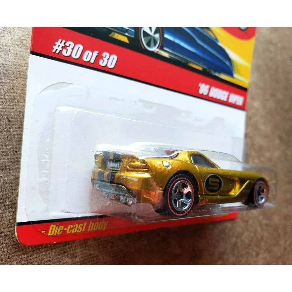 2007 Hot Wheels '06 DODGE VIPER Spectraflame GOLD CLASSICS SERIES #30/30 RL5SP